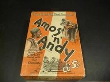 Amos And Andy ORIGINAL CANDY BOX WILLIANSON CANDY COMPANY 1930