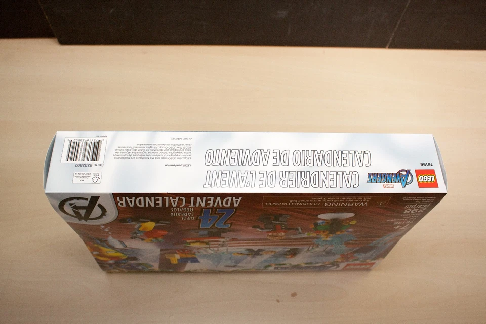LEGO Marvel The Avengers Advent Calendar 2021 (76196) New Sealed Box - Image 4 of 4