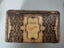 ANTIKE Kaffeedose EDUSCHO Blechdose Füllbox Aufbewahrung BOX Vintage