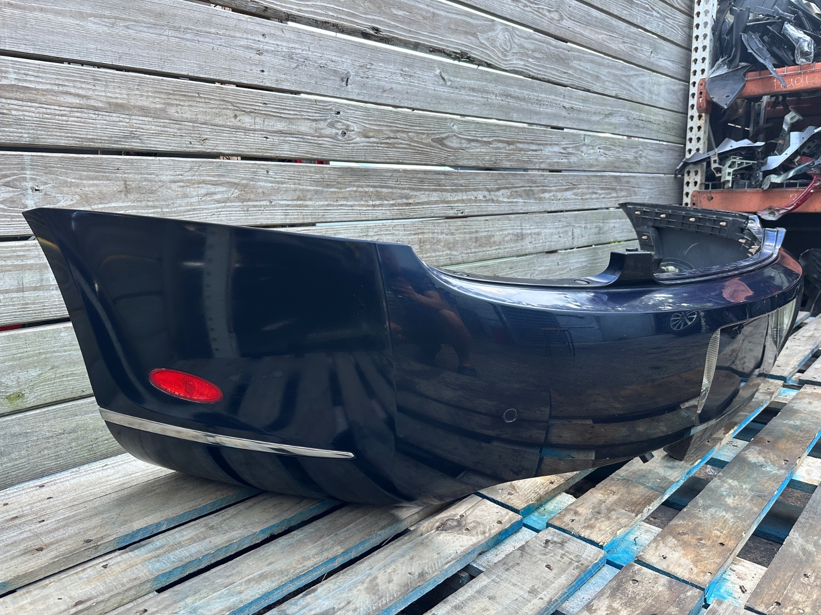 2003-2010 BENTLEY CONTINENTAL GT GTC  REAR BUMPER COVER W/ PARK SENSORS ASSEMBLY
