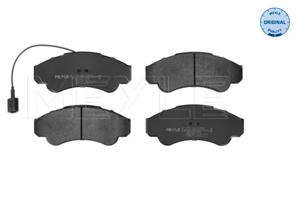 Plaquettes de frein Meyle 025 239 1919/W pour rénovation sûre du freinage type OE 4252.44