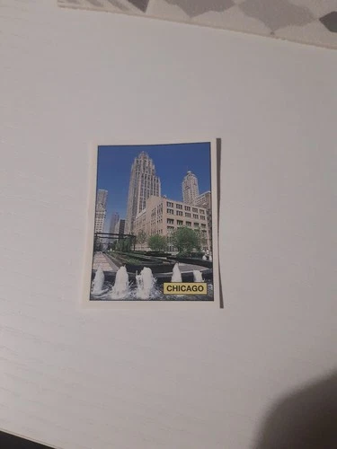 USA 94 WC Panini 6 Chicago Figurina Nuova con velina