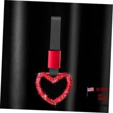 Bling Heart Car Handle Strap Drift Charm Car Accessories for Red Heart Style