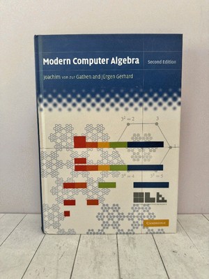 Modern Computer Algebra 2nd Edition Updated Computer Science Mathematics HC 2003