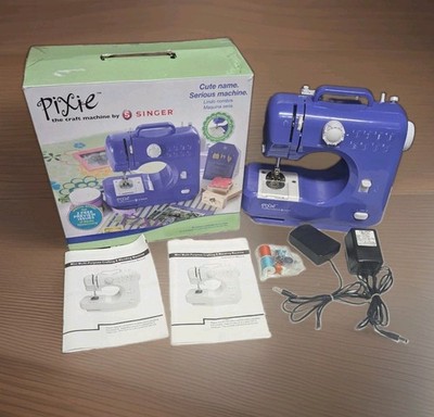SINGER Pixie The Craft Machine by Singer Purple Sewing Machine Lightly used 