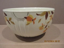 Vintage Hall Autumn Leaves 9" X 6" BOWL