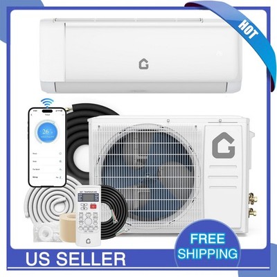 9000 BTU Split Air Conditioner Wall Mounted Cooling And Heating Energy Saving