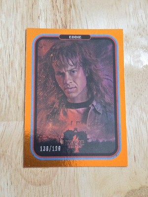 2022 Zerocool Stranger Things EDDIE MUNSON Orange /199 #2