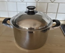 AMC Topf 6,5 L 24 cm Nr. 39024 mit Visiorthermdeckel und Temperaturanzeige