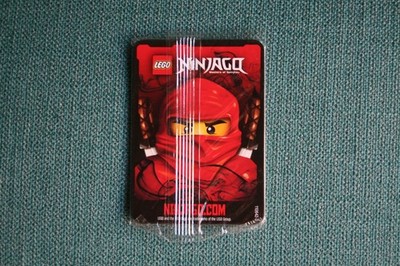 LEGO Ninjago Promotional Cards Pack Of 5 Factory Sealed 110642-3