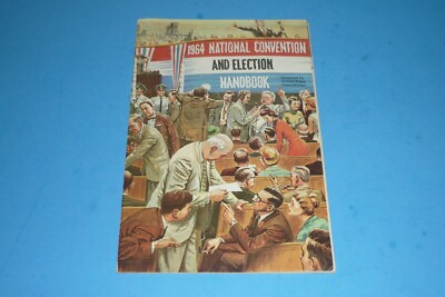 ''1964 NATIONAL CONVENTION AND ELECTION HANDBOOK'' - NIXON / LBJ - UPI