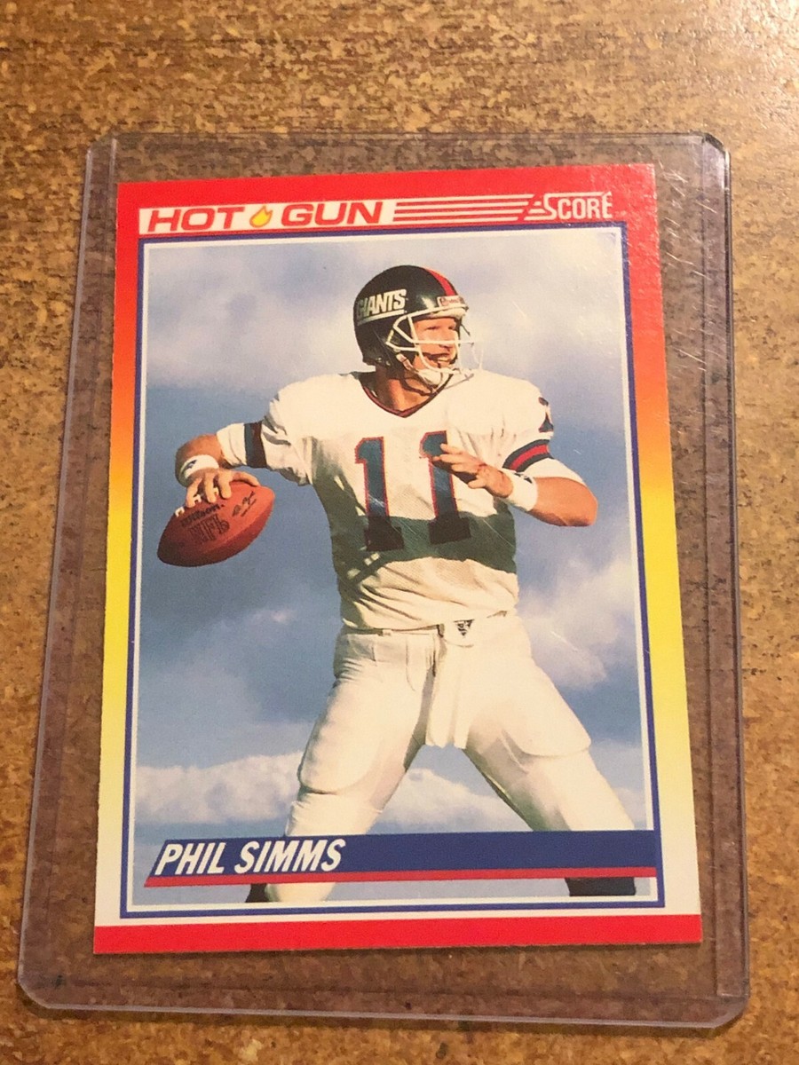 1990 Score Football Hot Gun # 314 Phil Simms | eBay