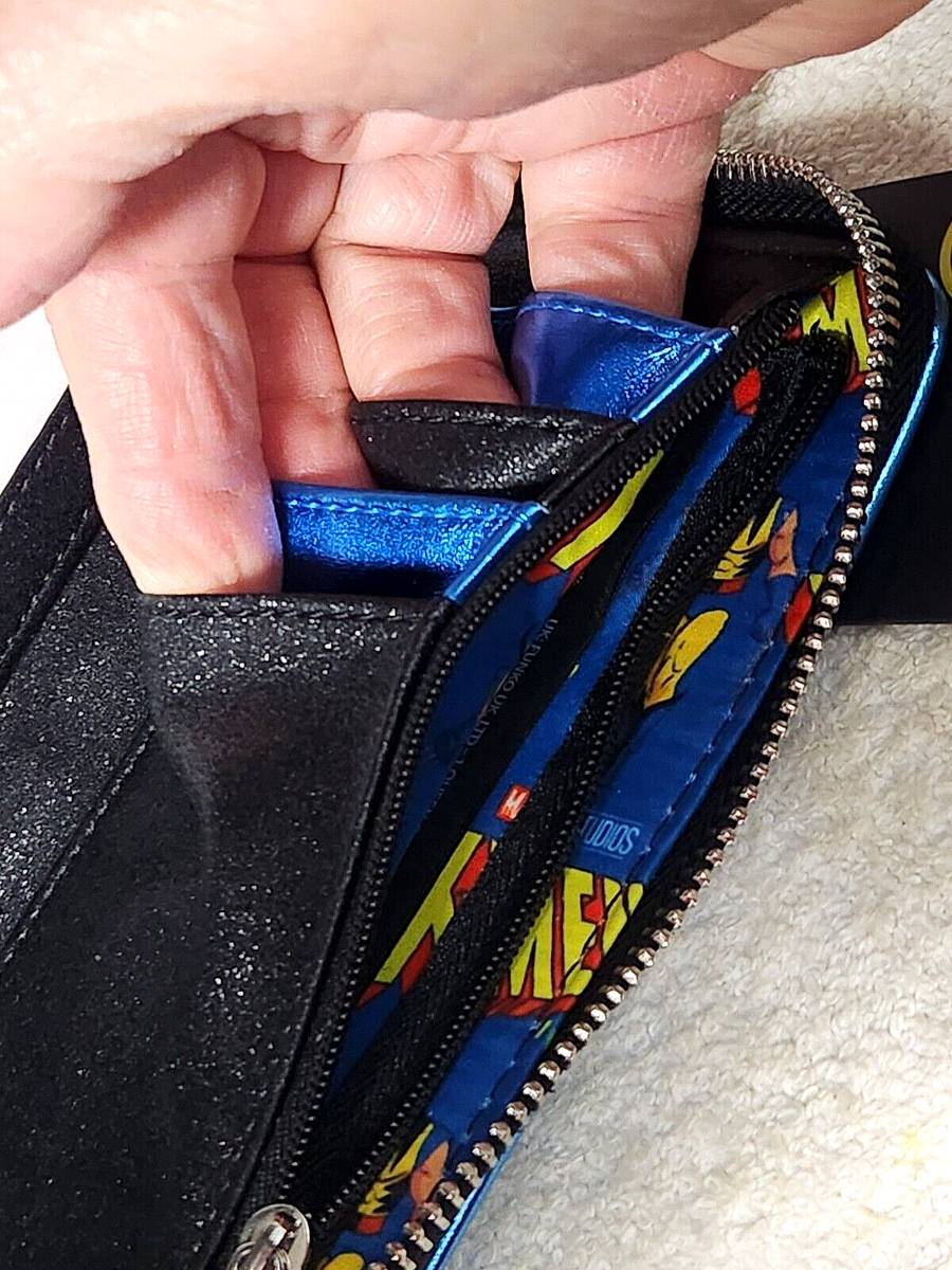 X-Men 97 Wolverine Zip Around Metallic Shine Wallet Marvel Studios