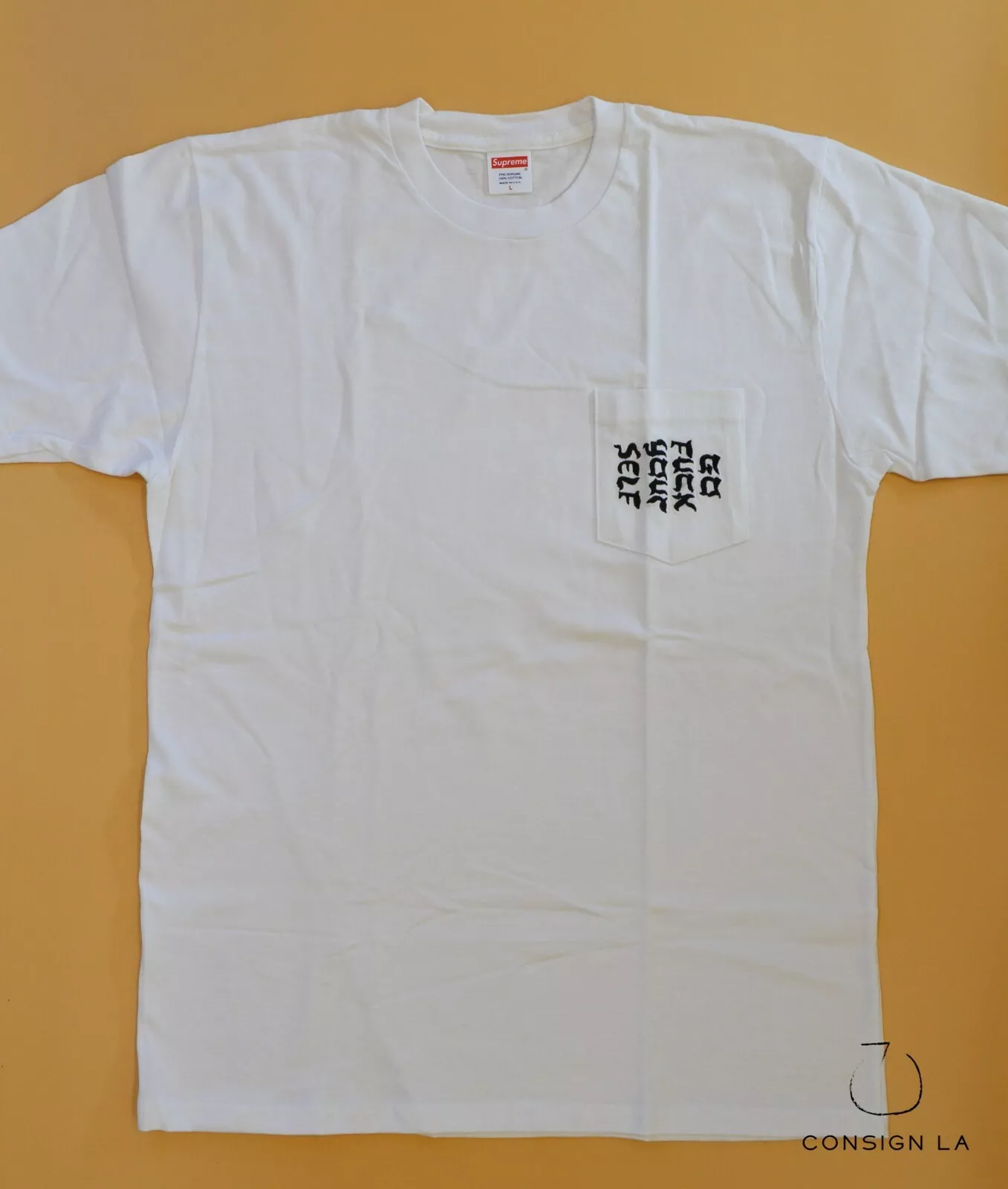 Tee de poche Supreme Go F**k Yourself