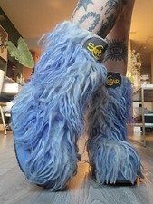 SWEAR ALTERNATIVE YETI BOOTS | Moon Boots | Furry Boots | 90's swear platforms