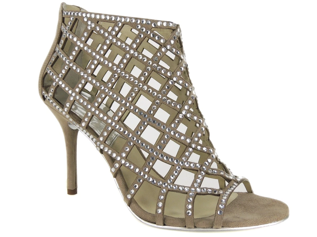Michael kors best sale rhinestone booties