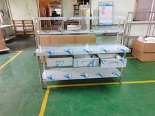 TAUS 72*24in WORKBENCH+UPPER TABLE|SILVER|72*24IN