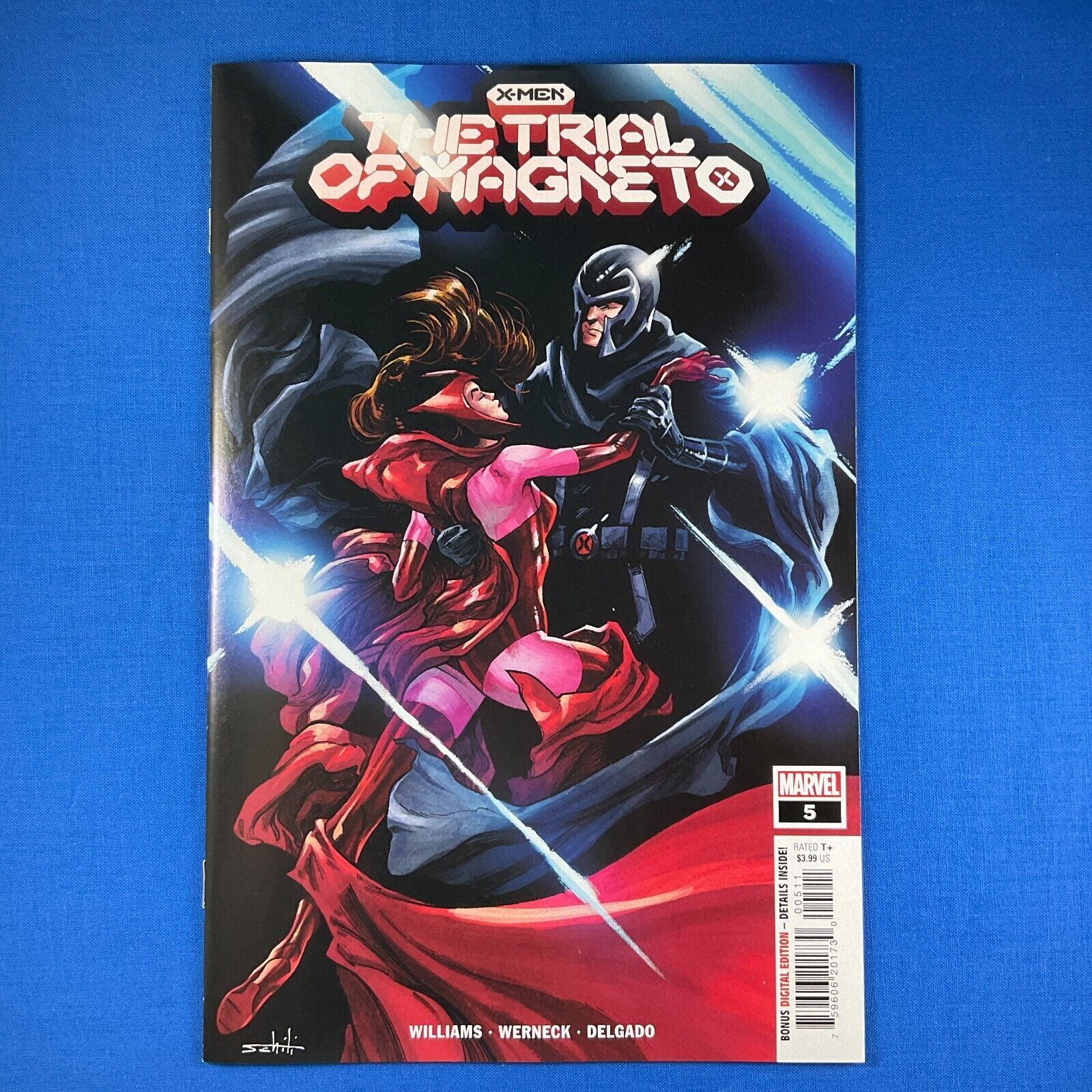 X-Men The Trial of Magneto #5 Scarlet Witch Marvel Comics 2022 Mini-Series