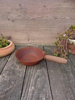 Pfanne ø 18 Cm Aus Edelrost Blumentopf Metall Garten Deko Landhaus Pflanztopf