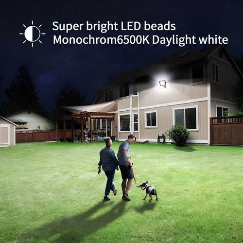 200W LED FLOODLIGHT OUTDOOR SECURITY LIGHT FLOOD GARDEN MOTION SENSOR PIR LIGHTS - Picture 8 of 28