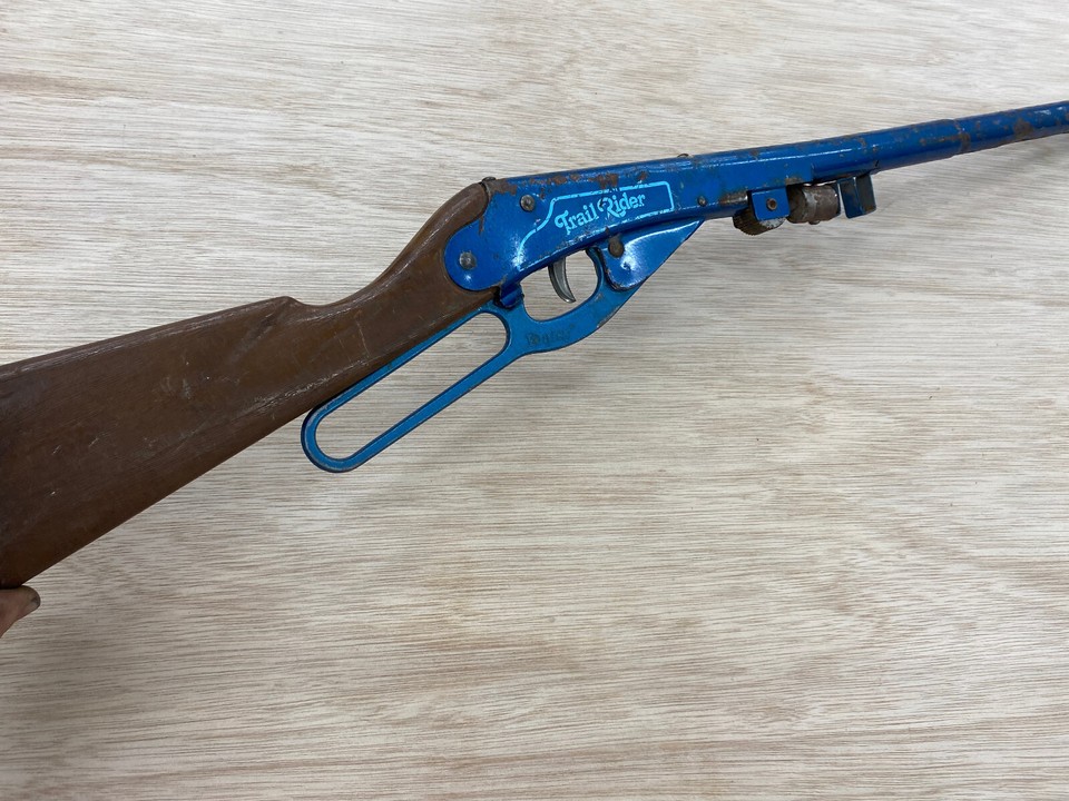 Vintage DAISY Blue Model 660 TRAIL RIDER Ricochet BB Gun Air Rifle eBay