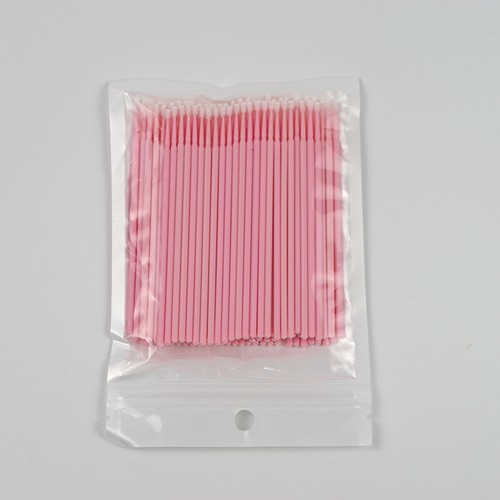 100Pcs Cotton Buds Disposable Ergonomic Design Eyelash Extension Micro Swab Mini - Picture 21 of 37