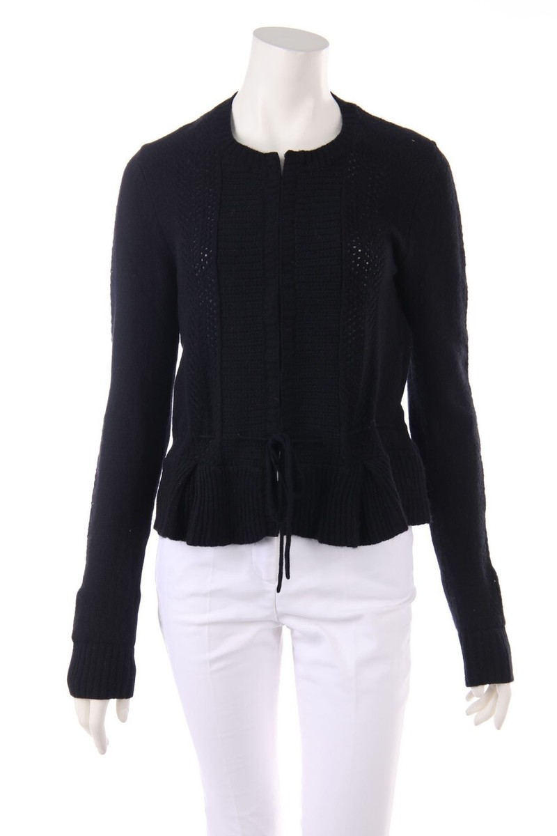 ESSENTIEL Antwerp Cardigan Pattern Angora XL black