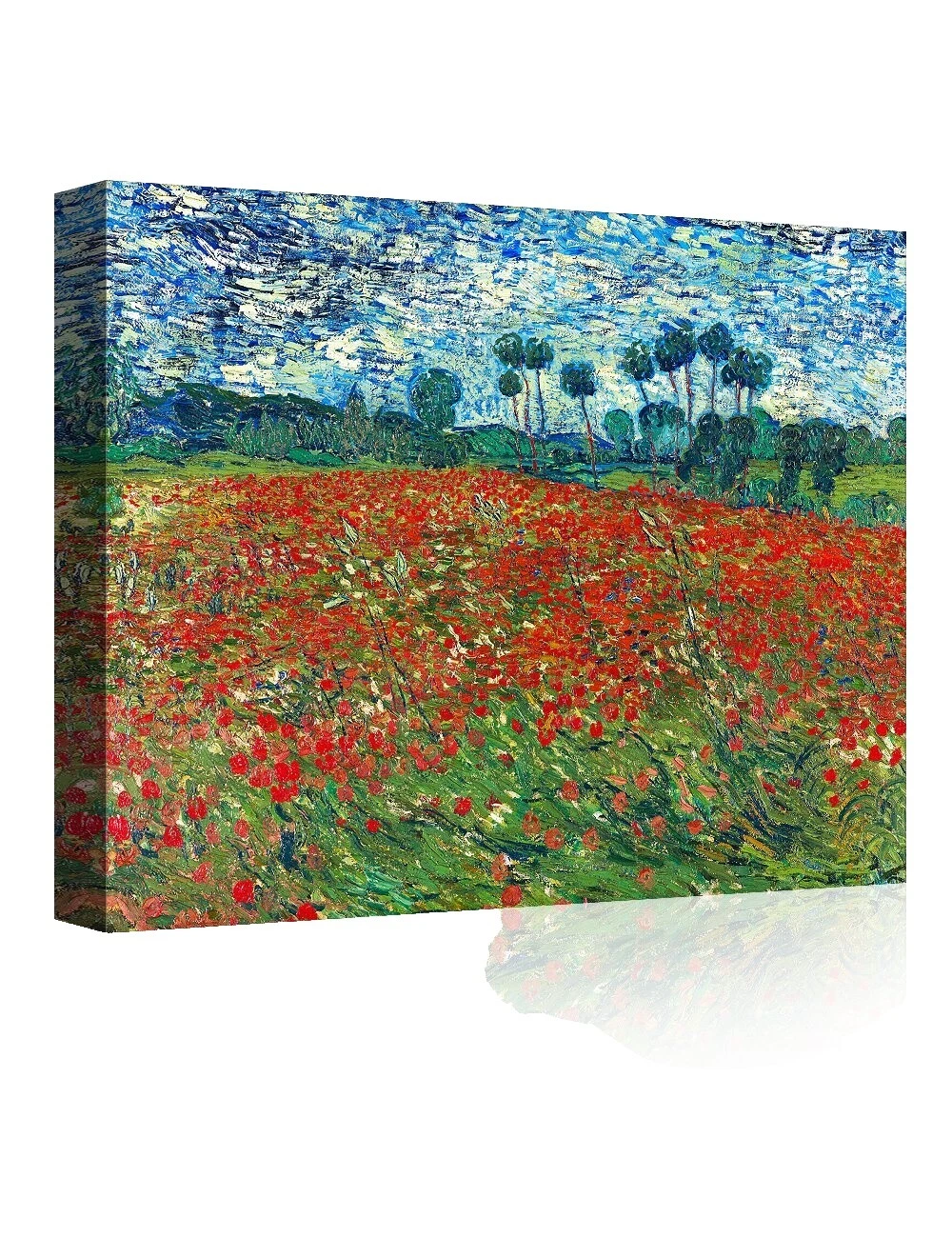 Decoración del hogar de amapola giclees y estampados de Iris