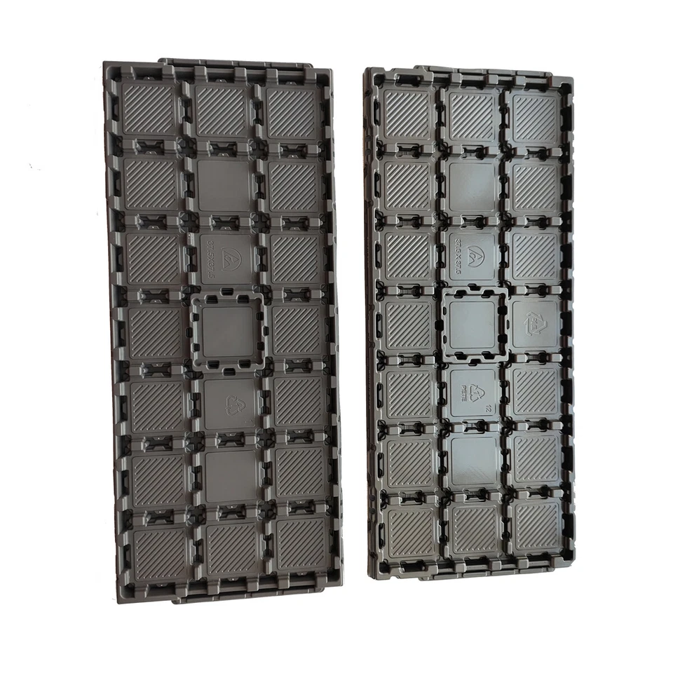 New CPU Tray Processor Holder For Intel LGA 478 479 771 775 1150 1151 1155 30pcs - Image 3 of 4