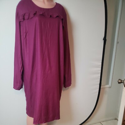 NWT Old Navy Maroon Burgundy Faux Wrap Dress Size XXL | eBay NWT Old Navy Maroon Burgundy Faux Wrap Dress Size XXL | eBay