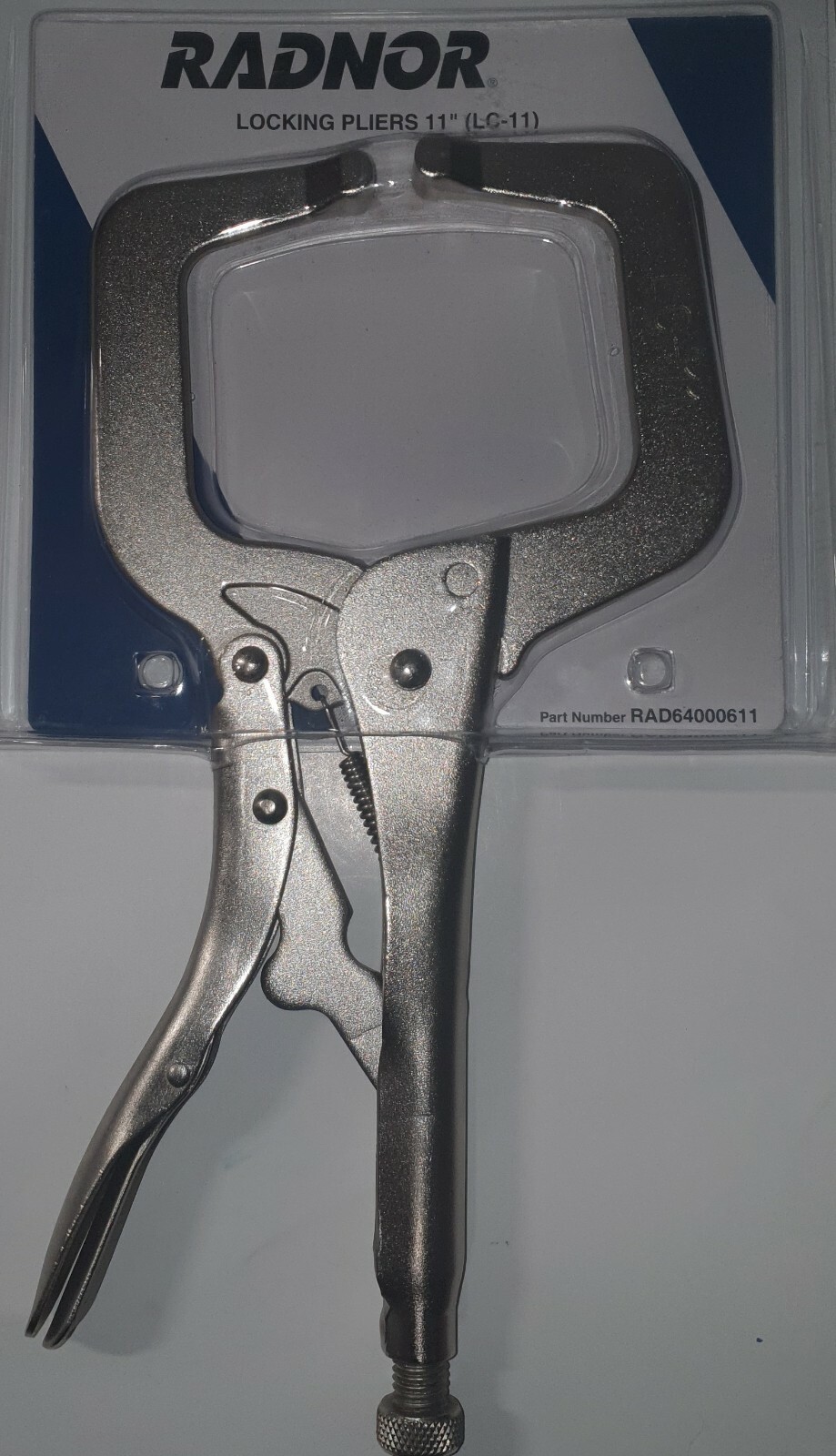 Radnor 64000611 LC-11 11" Locking C-Clamp Qty 2