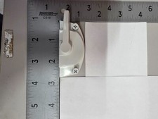 Windows Sash Lock and Keepers / VINYL / WHITE / sold set of Two