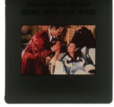 VIVIEN LEIGH CLARK GABLE GONE WITH THE WIND Original Color Slide Transparency