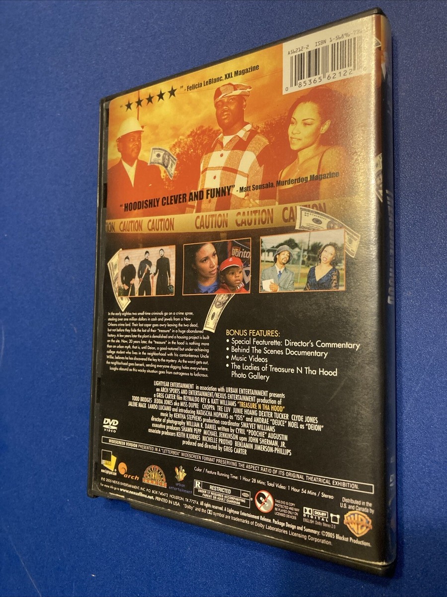 Treasure N Tha Hood (DVD, R, 2005) Katt Williams RARE HTF