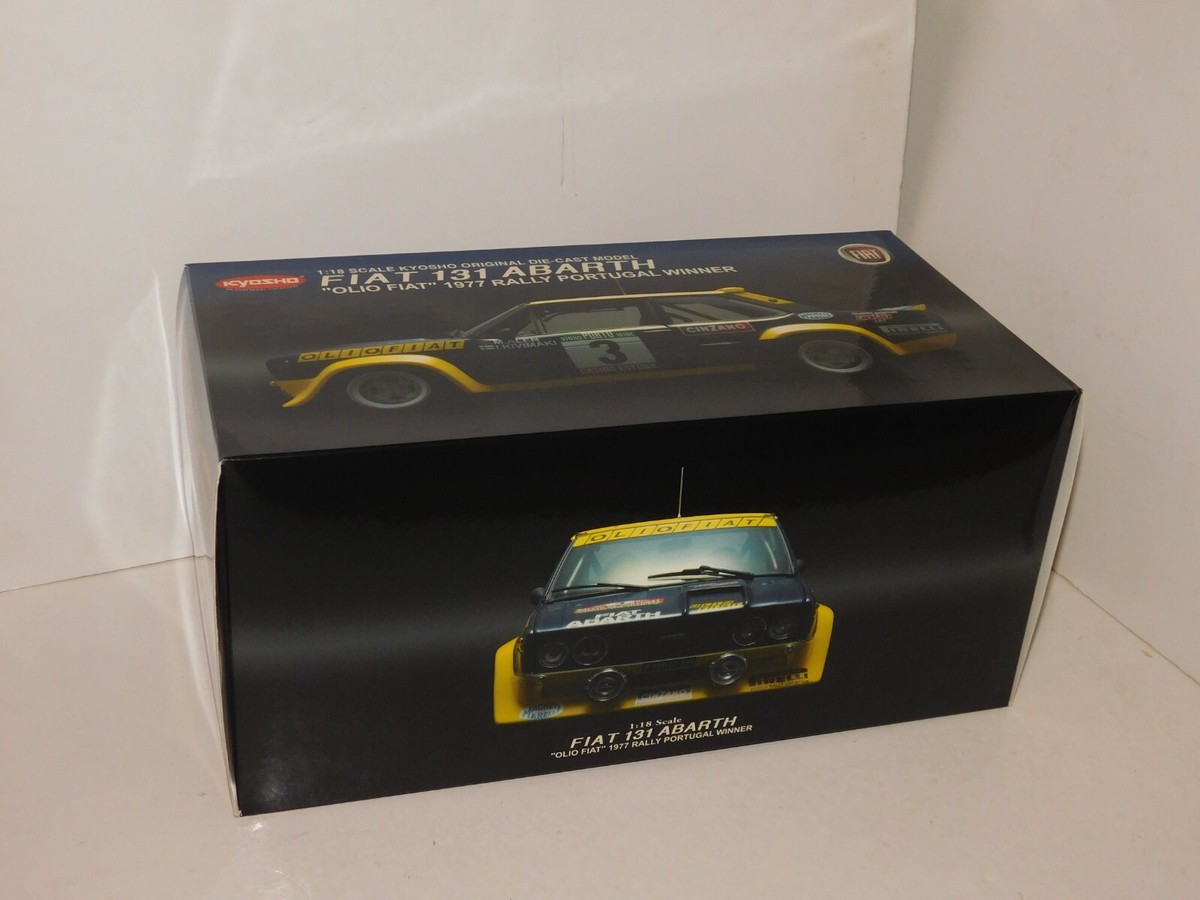 Fiat 131 ABARTH #3 1st RALLY PORTUGAL 1977 M.ALEN I.KIVIMAKI