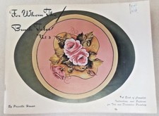 Priscilla Hauser Book For Whom The Brush Toles Vol 3 Patterns Vtg 1976 AS IS