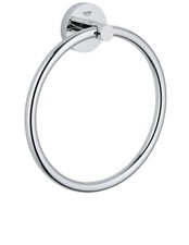 Grohe 40365000 Wall Mounted Essential Towel Ring STARLIGHT CHROME New in Box