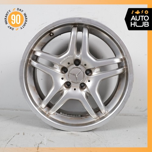 Mercedes W203 C55 AMG CLK350 8.5 x 18 18" Rear Wheel Rim Silver 2034013902 OEM