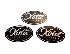Xotic California Music Company Sticker Decal Lot of 3 Stickers