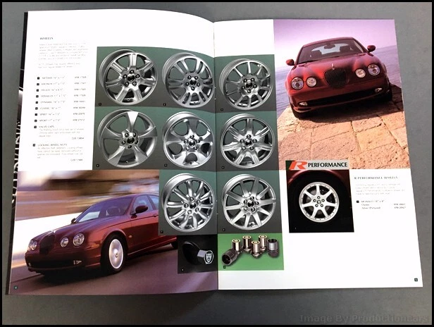 2003 Jaguar S-Type and R Factory Original Accessories Car Brochure Catalog - Image 3 of 4