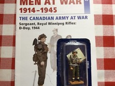 Del Prado Men At War Sergeant Royal Winnipeg Rifles Canadian army 1944 No.49