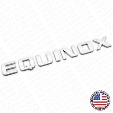 17-24 Chevy Equinox Liftgate Nameplate Letter Logo Badge Emblem Chrome