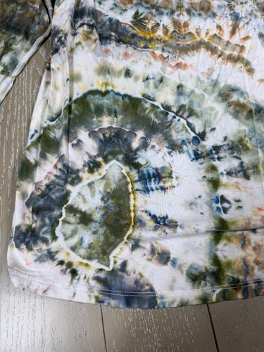 Lululemon Love Long Sleeve Women's Multicolor Ice Tie Dye Rare Sz 8/10 19” PP - Picture 6 of 12
