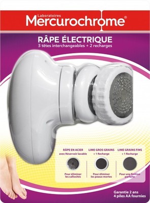 Rape Electrique Mercurochrome 3 Têtes 2 Recharges Neuve Ebay