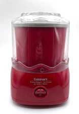 NEW Cuisinart Frozen Yogurt-Ice Cream Maker & Sorbert Maker 1.5-QT  Red ICE-20