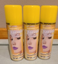 3 GOODMARK TEMPORARY HAIR COLOR SPRAY YELLOW