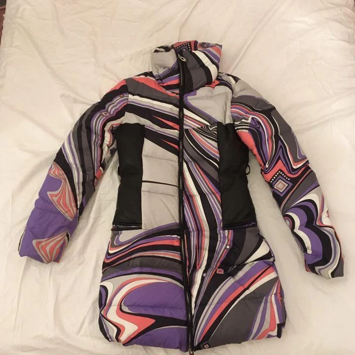 Emilio Pucci down coat size 40 length 83 cm 11