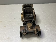 Banthrico Car 1906 Oldsmobile Coin Bank Bronze Chicago USA Vintage