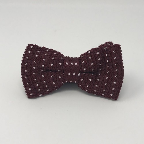 Corbata de moño ajustable de punto clásico para hombre preatada - Imagen 10 de 16