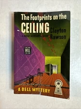 Dell Mapbook #121, The Footprints on the Ceiling, Clayton Rawson, B225